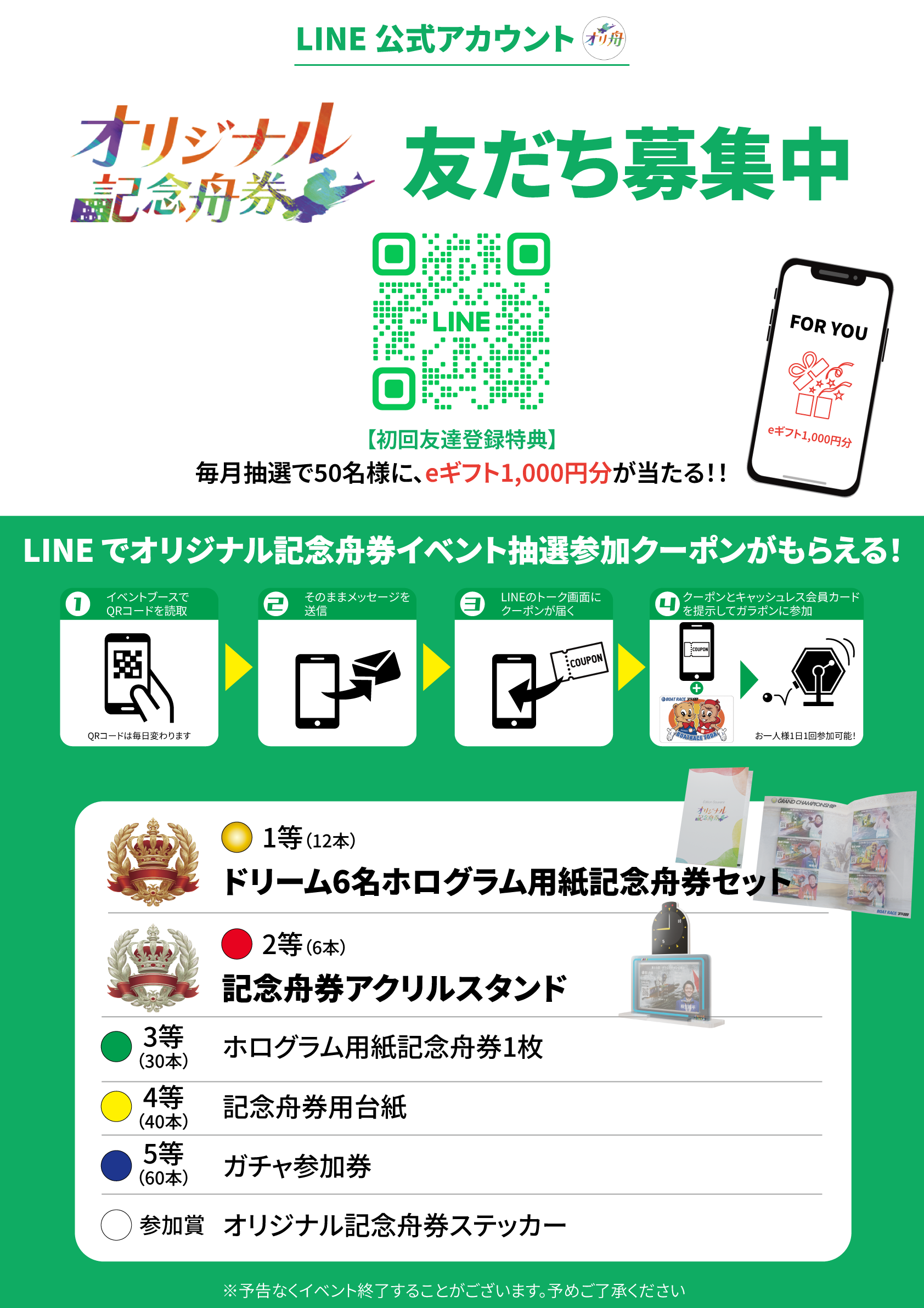 LINE公式アカウント 友だち募集